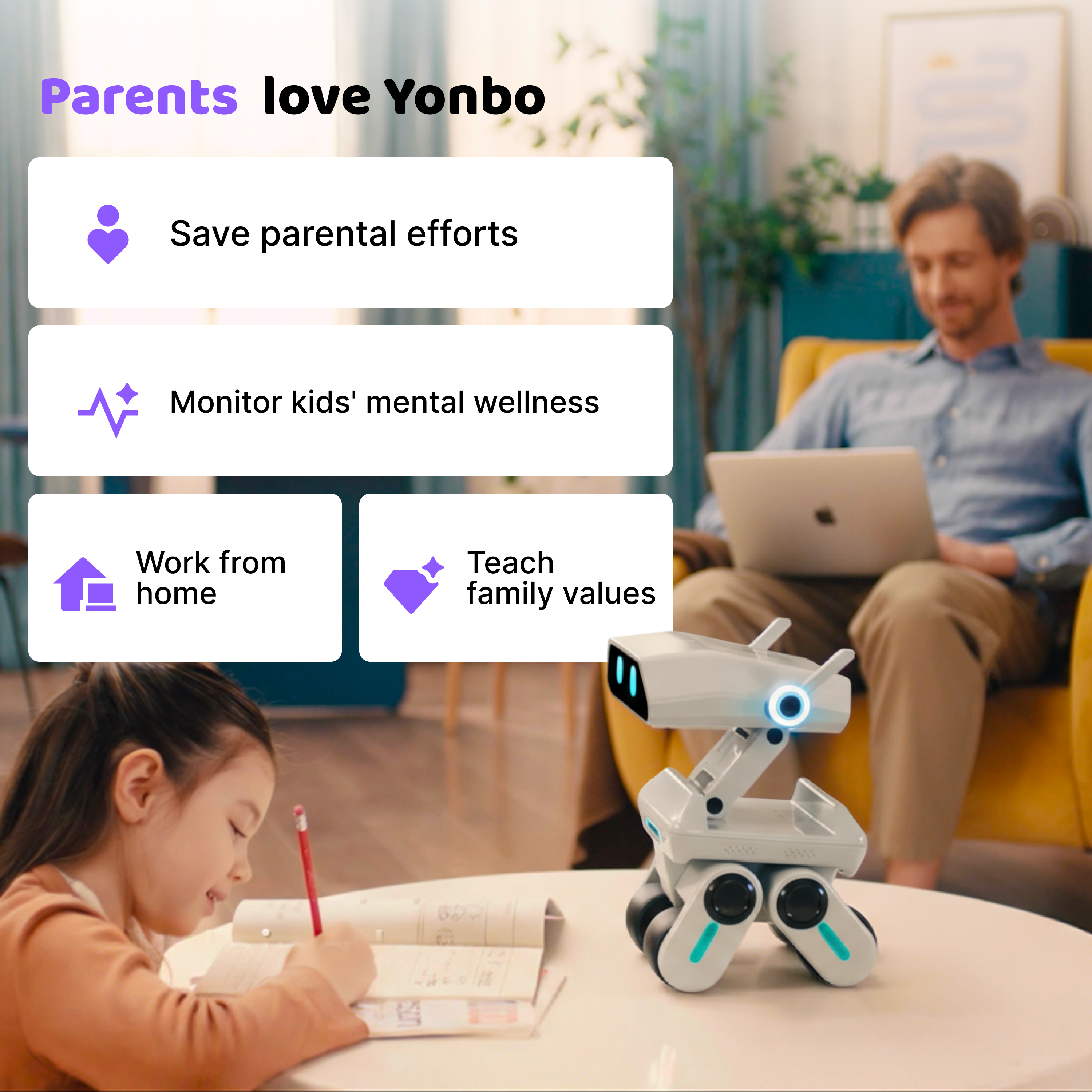 YONBO X1 - Advanced AI Companion for kids